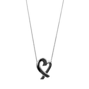 TIFFANY & CO. Silver Heart Necklace